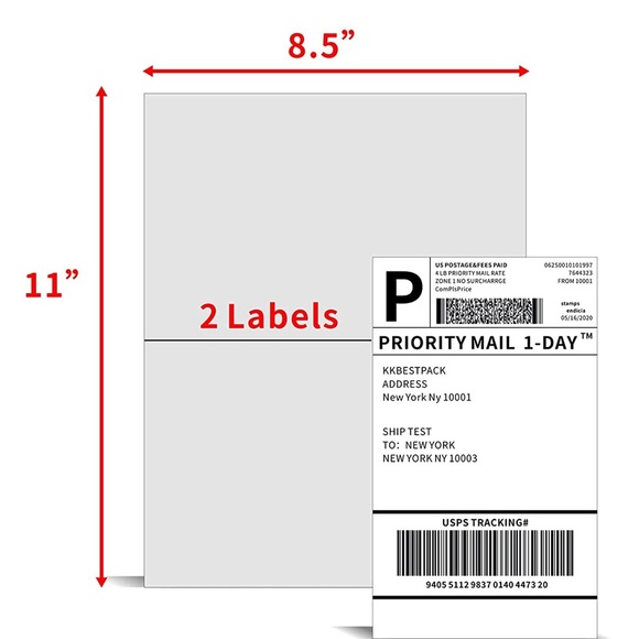 Office 2 Label Stickers For Laser Jet Ink Printers Poshmark